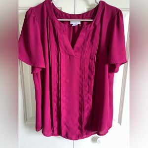 Liz Claiborne Women's Pink Top